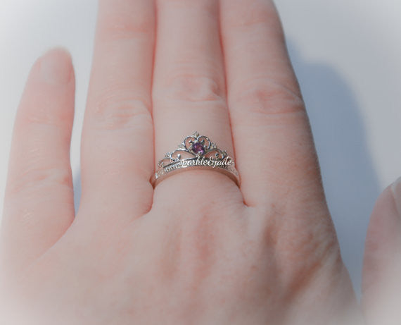 Crown Couple Rings (C1) – Jewllery Design